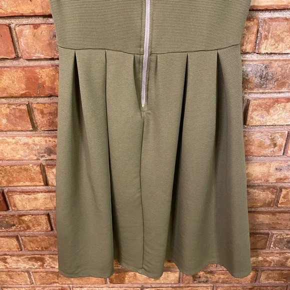 LuLaRoe Asymmetrical zip up dress with puffy sleeves size XS - Picture 7 of 8